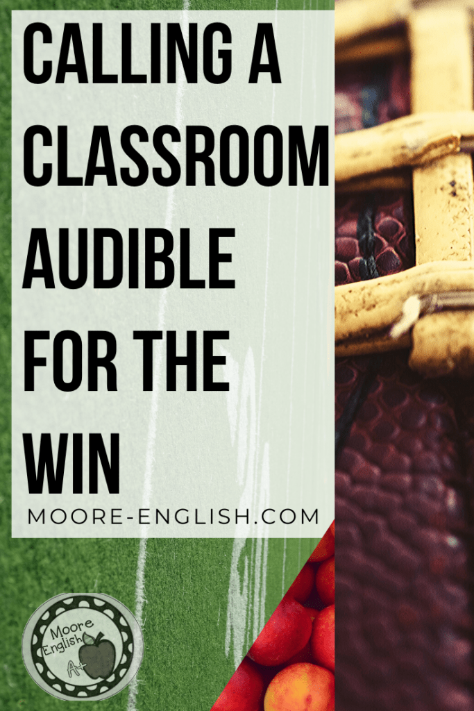 Classroom Audible #mooreenglish @moore-english.com