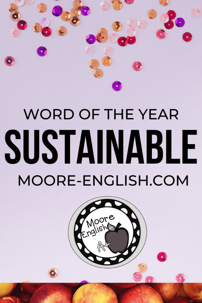 Word of the Year #mooreenglish @moore-english.com