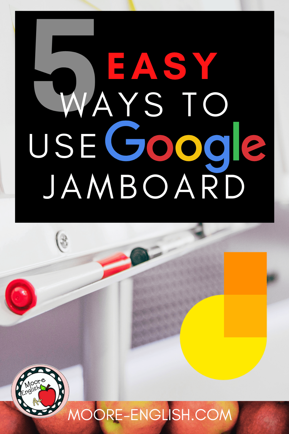 5 Ways to Teach with Google Jams and Google Jamboard / Moore English