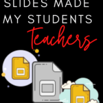 Three Google Slides icons appear under text that reads: Empower Students with Collaborative Google Slides #mooreenglish @moore-english.com