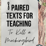 Bucolic image of a tree with a mockingbird to present 8 paired texts for teaching To Kill a Mockingbird