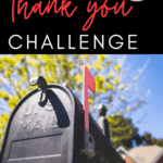 Mailbox under text that reads: Thank You Challenge #moore-english @mooreenglish.com
