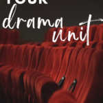 Red velvet chairs appear in a theatre under text that reads: Make the Most out of Teaching Drama in ELA