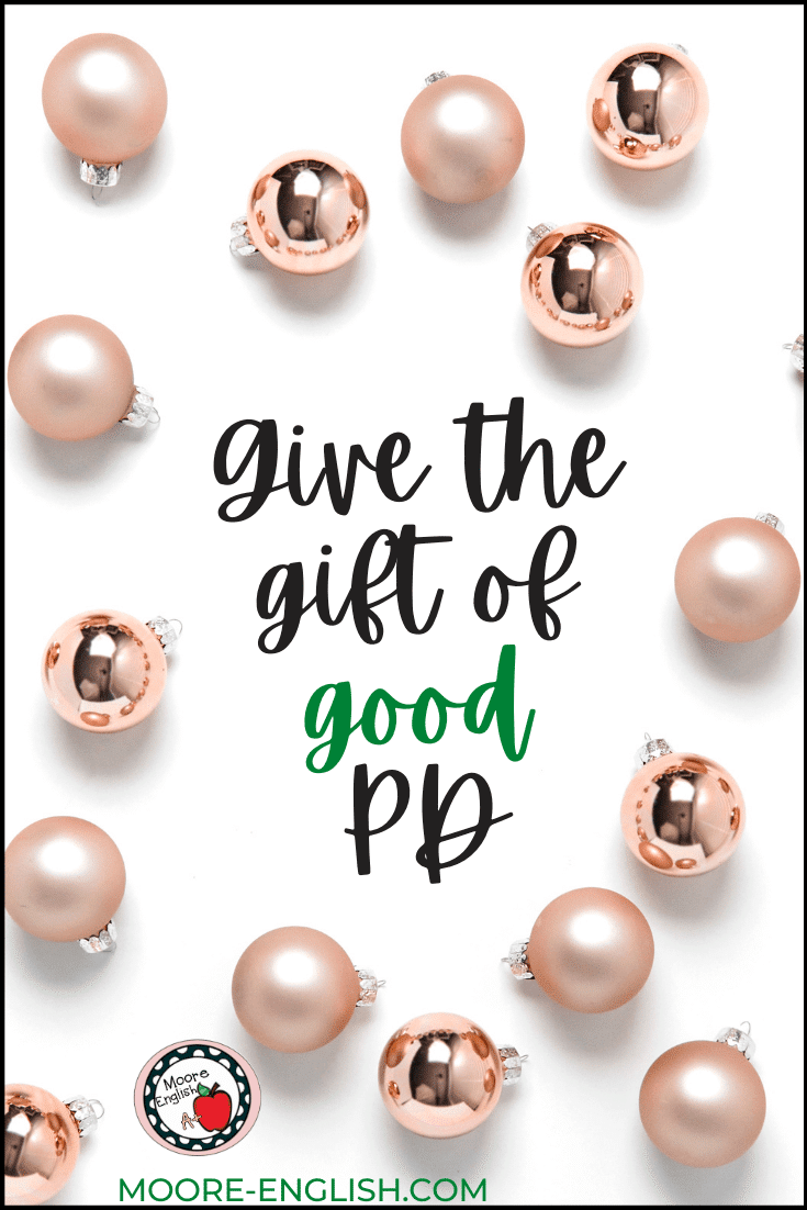 14 Professional Development Books Teachers LOVE / Moore English