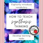 Infographic about How to Teach Synthesis Thinking