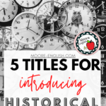 Clocks with the text that reads: Everything You Need for Historical Criticism
