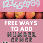 Numbers and numerals under text that reads: Why You Should Add Number Sense to ELA