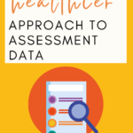 A worksheet appears under a magnifying class, which appears under text that reads: Are You Making These Mistakes in Data Analysis?