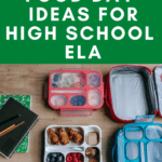 A school cold lunch appears under text that reads: How to Incorporate Fun Food Days in ELA