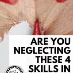 Red pencil appears under text that reads: Are You Neglecting These 4 Skills in High School English?