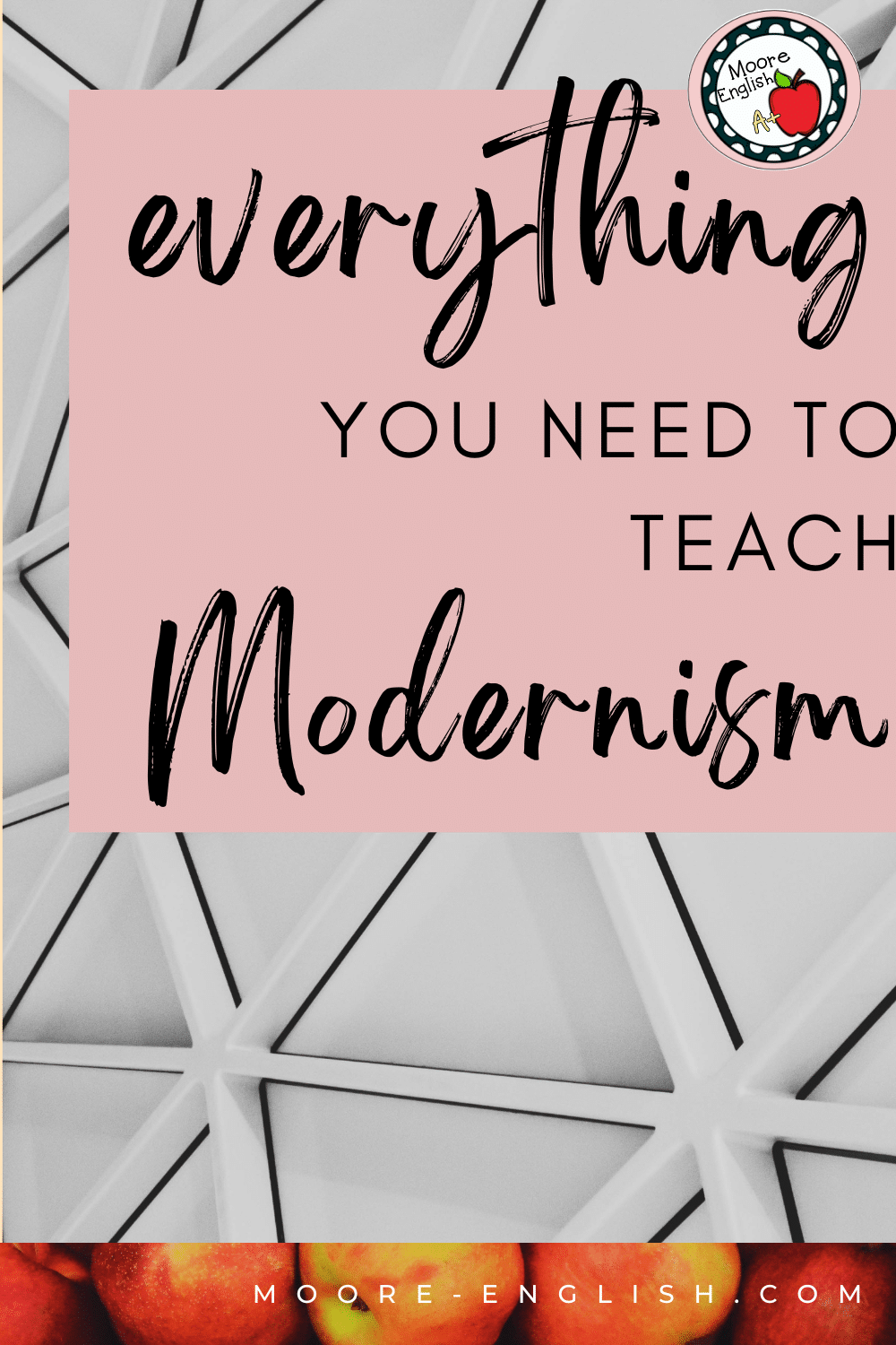 Everything You Need to Teach Literary Modernism Moore English