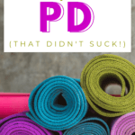 Multi-colored yoga mats appear under text that reads: 2 Unexpected Sources of Professional Development