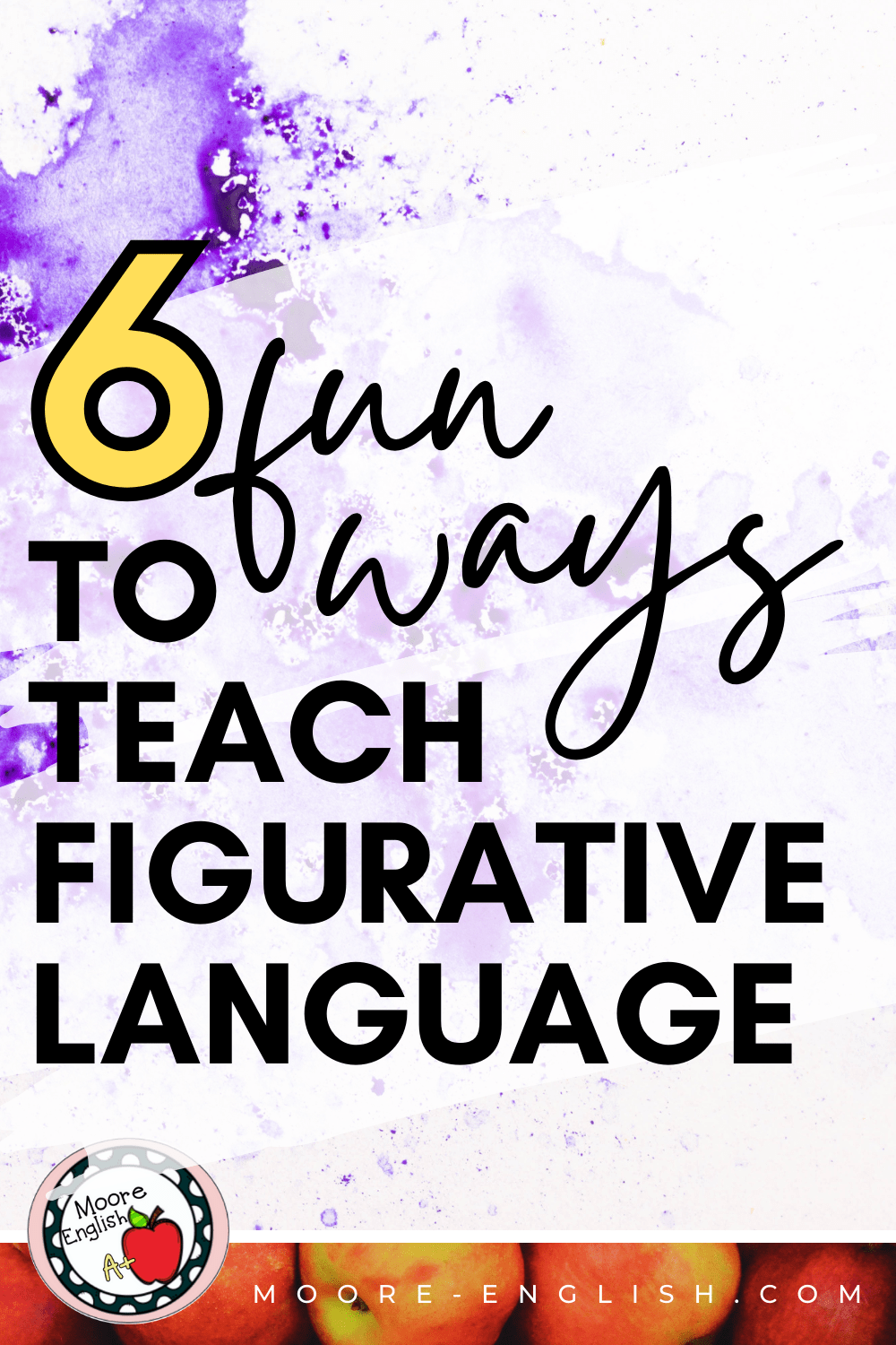 6 Fun, Easy Tools for Teaching Literary Devices / Moore English