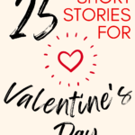 An illustration of a heart appears under text that reads: 25 Texts To Celebrate Love And Valentine's Day