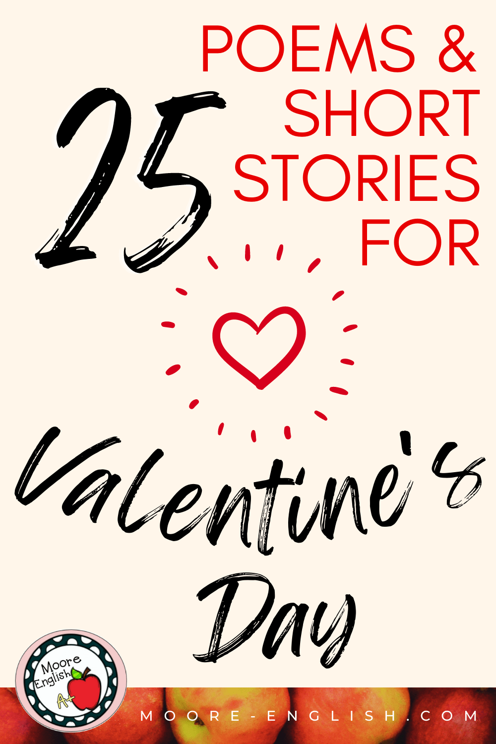 25 Texts To Celebrate Love And Valentine's Day / Moore English