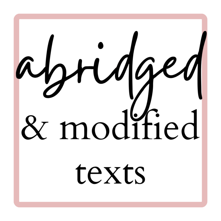 Abridged and Modified Texts Thumbnail