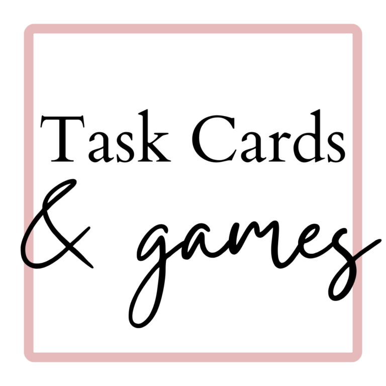 Task Cards and Games Thumbnail