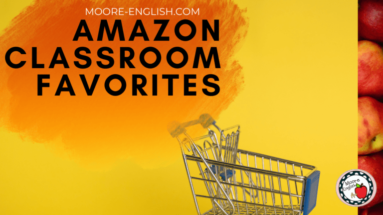 Picture of Shopping carts appears under text that reads: 10 Amazon Must Haves for Your Classroom