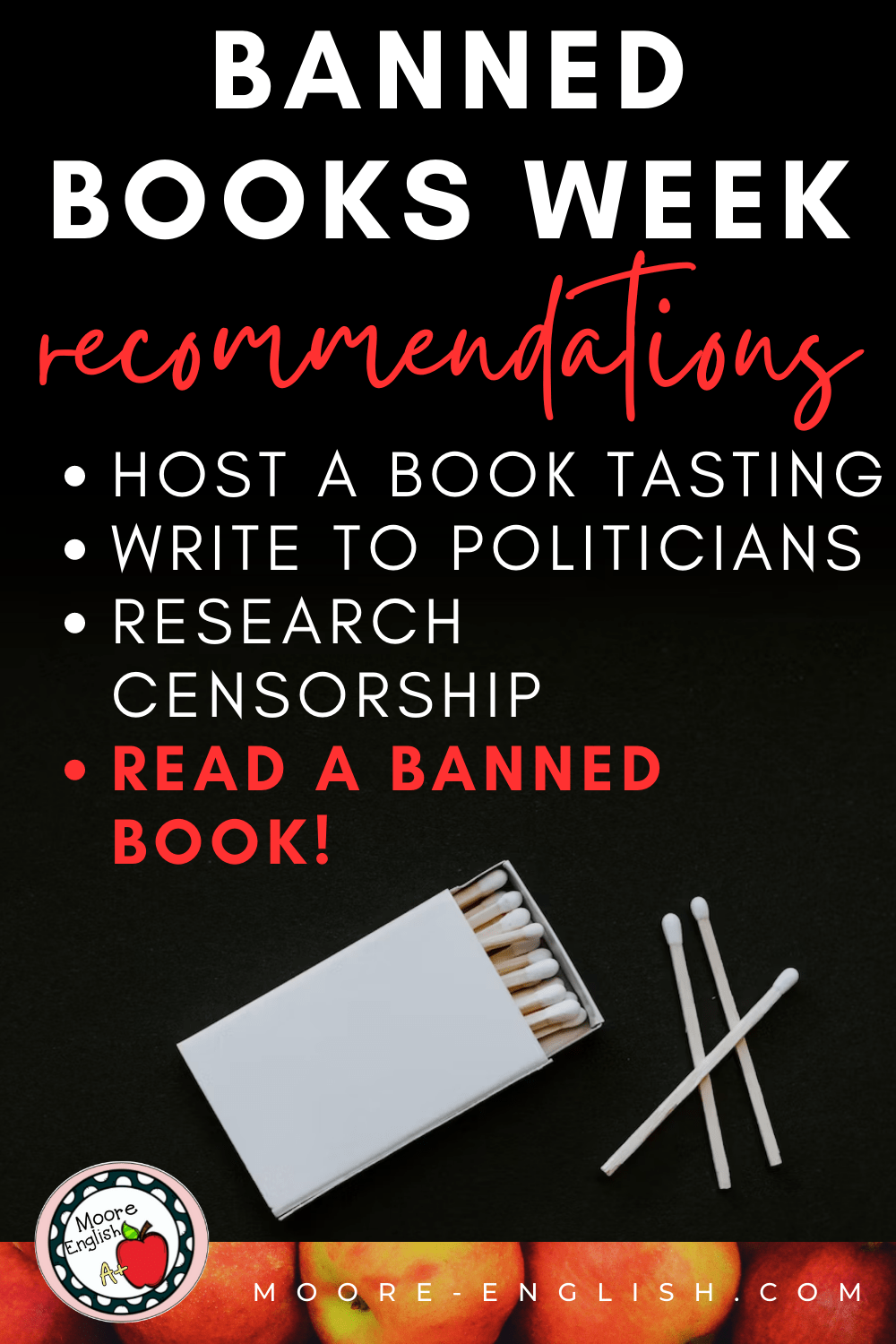 5 Ways To Celebrate Banned Books Week / Moore English