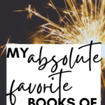 A golden sparkler appears under text that reads: My Absolute Favorite Books of the Year