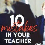 Two women interview a third. This appears under text that reads: 10 Things You're Doing Wrong in Your Teacher Interview