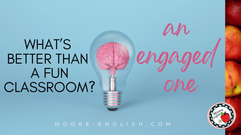 An illustration of a human brain appears under text that reads: What's Better than a Fun Classroom? An Engaged One