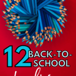 A spiral of colored pencils appears under text that reads: 12 Fun, Effortless Back-to-School Freebies for Any Age