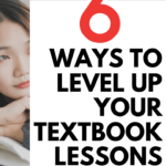 A student rests her head on a textbook. This image appears under text that reads: Jazz Up a Boring Textbook Lesson with These 6 Easy Ideas