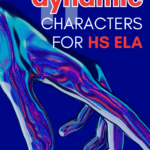 A multicolored hand reaches forward. This image appears under text that reads: 11 Dynamic Characters to Strengthen Your English Class