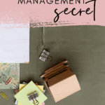 A flat lay of a desk appears under text that rads: Classroom Management Plan Failing? Here's the #1 Secret