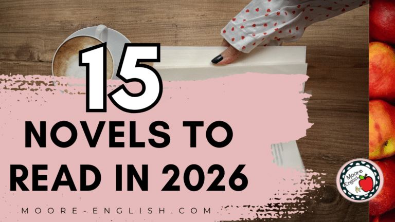 A woman reads a book and sips coffee. This image appears below text that reads: Inside my TBR: 15 Books I'm Excited to Read in 2026