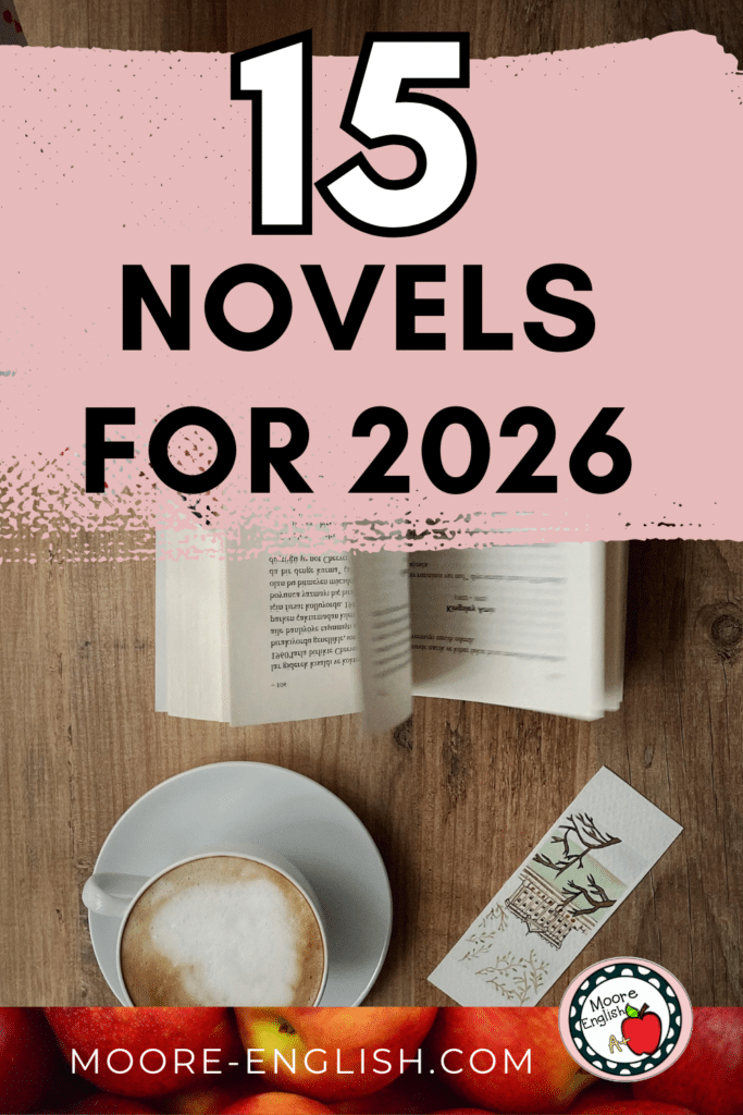 A woman reads a book and sips coffee. This image appears below text that reads: Inside my TBR: 15 Books I'm Excited to Read in 2026